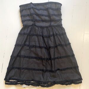 Marc by Marc Jacobs Vintage Ruffle Strapless Dress